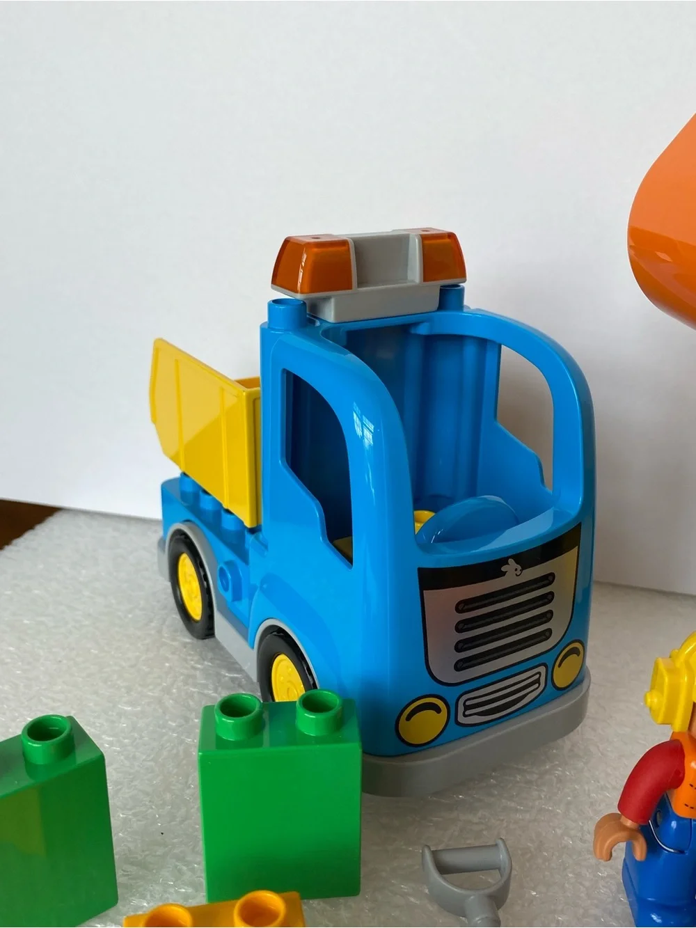 LEGO DUPLO Town Truck & Tracked Excavator (10812) Construction Set
